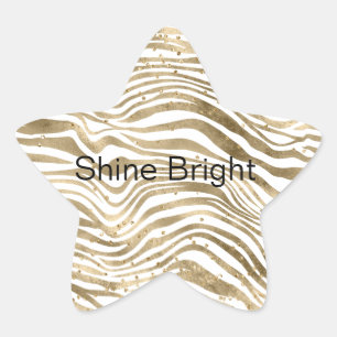 Adesito Estrela Portas Luminosas para Impressão Animal de Zebra D