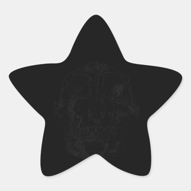 Adesito Estrela Presente do antropólogo do crânio Neandertal (Frente)