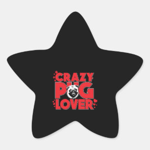 Adesito Estrela Presente do dono do Pug Lover Pug louco