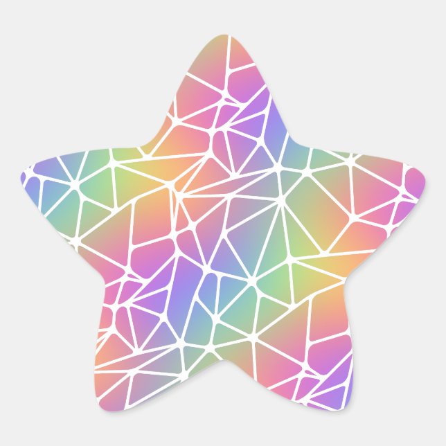 Adesito Estrela prisma sinapse net - teia arco-íris : (Frente)
