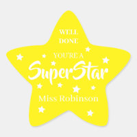 Professora | Muito bem, você é uma SuperStar