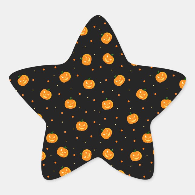 Adesito Estrela Pumpkin Rain Stickers (Frente)