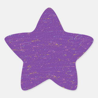 Adesito Estrela Púrpura Colorida