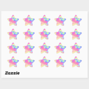 Adesito Estrela Rainbow Paint Splatter