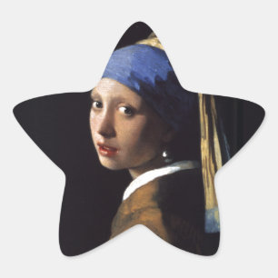 Adesito Estrela Rapariga com pintura de orelha por Vermeer