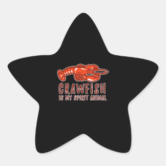 Adesito Estrela Rastaquim É Meu Espírito Animal Cajun Crayfish