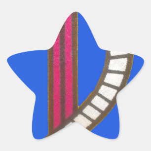 Adesito Estrela Red Anchor Art Impressão