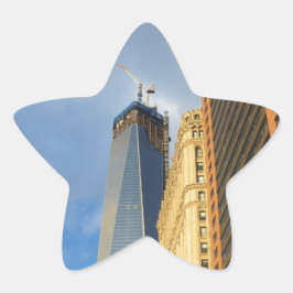 Adesito Estrela Reflexos de arranha-céus de Nova York