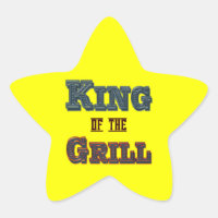 Rei do Slogan do Cozinhar do CHURRASCO Grill
