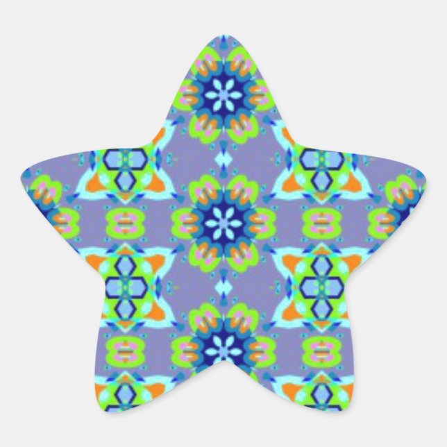 Adesito Estrela Retro-Abstrato Art (Frente)