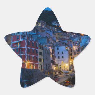Adesito Estrela Riomaggiore à noite Cinque Terre Liguria Itália
