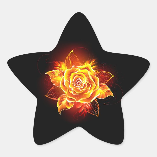 Adesito Estrela Rosa de Fogo em Flor (Frente)