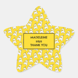 Adesito Estrela Saco de Festa de aniversário do comboio