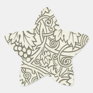 Adesito Estrela Sage Green Grapevile William Morris Pattern