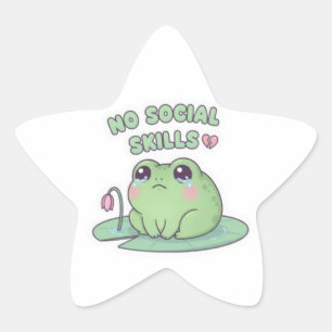 Adesito Estrela sapo sem energia, sapo cansado, sapo exausto, sapo