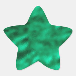 Adesito Estrela Satin Star Elegante Metálico Verde Natal