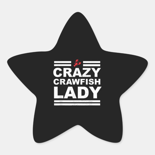 Adesito Estrela Senhora Crawfish Louca - Branca (Frente)