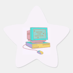 Adesito Estrela Seu E-mail Não Me Encontra Bem Engraçado Retro