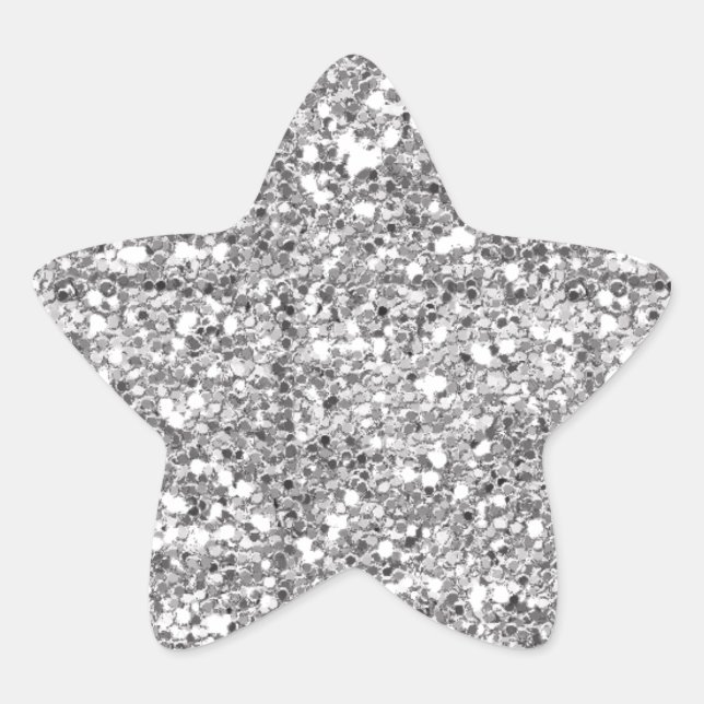 Adesito Estrela Silver Sticker (Frente)