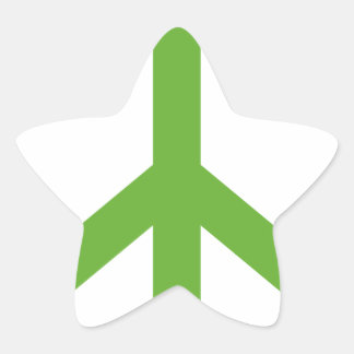 Adesito Estrela Símbolo Verde de Paz