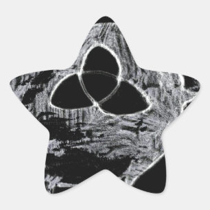 Adesito Estrela símbolo wiccan para as bruxas