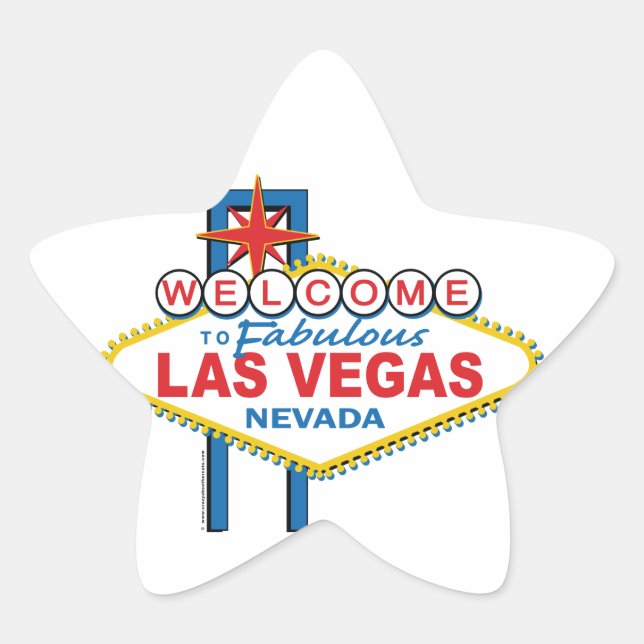 Adesito Estrela Sinal Retroativo de Las Vegas (Frente)