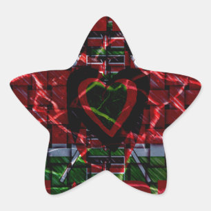 Adesito Estrela Sinalizador rachado: Mantenha Simples - Resiliênci