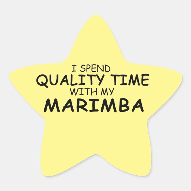 Adesito Estrela Sistema Marimba Star Sticker (Frente)