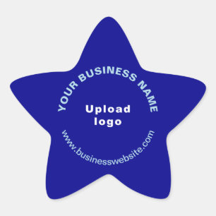 Adesito Estrela Site comercial no Blue Star Shell Sticker