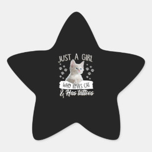 Adesito Estrela Só Uma Gata De Gatinho Com Tatuagem Oferece Amant