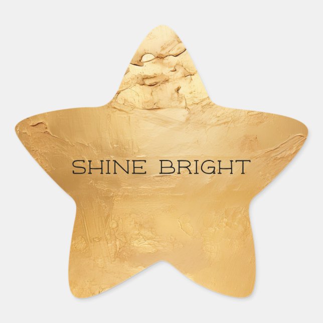 Adesito Estrela Sol Dourado (Frente)