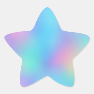 Adesito Estrela Sonho Pastel Holográfico