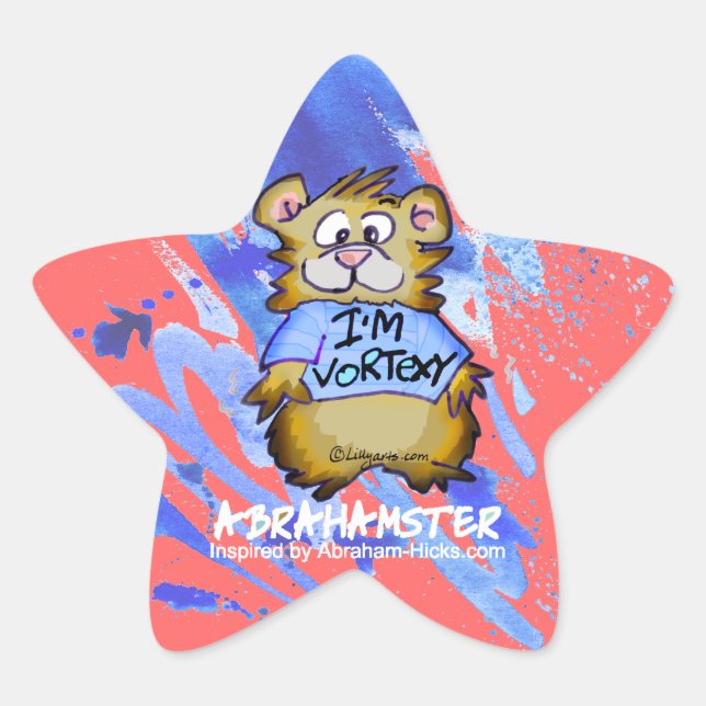 Adesito Estrela Sou Vortexy Abrahamster Star (Frente)
