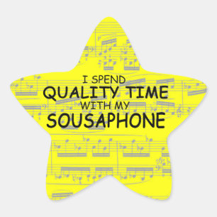 Adesito Estrela Sousaphone Star Sticker