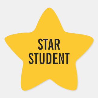 Adesito Estrela Star Student Gold Teacher Sticker for Classroom