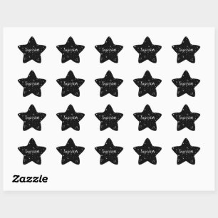 Adesito Estrela Starlight Sparkles Black and White Stars