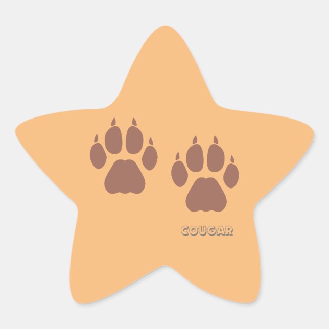 Adesito Estrela sticker custom cougar (Frente)