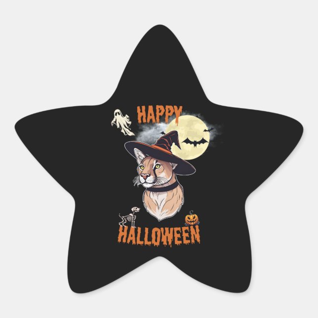 Adesito Estrela sticker halloween animals (Frente)