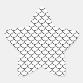 Adesito Estrela Sticker "Scallop Pattern on a Starfish"