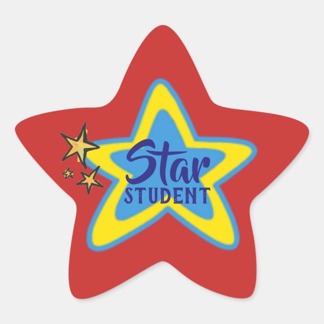 Adesito Estrela Stickers Estudantes Estrelas (Frente)