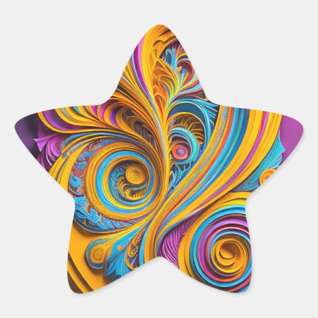 Adesito Estrela Stickers for kids' Party/Celebration (Frente)