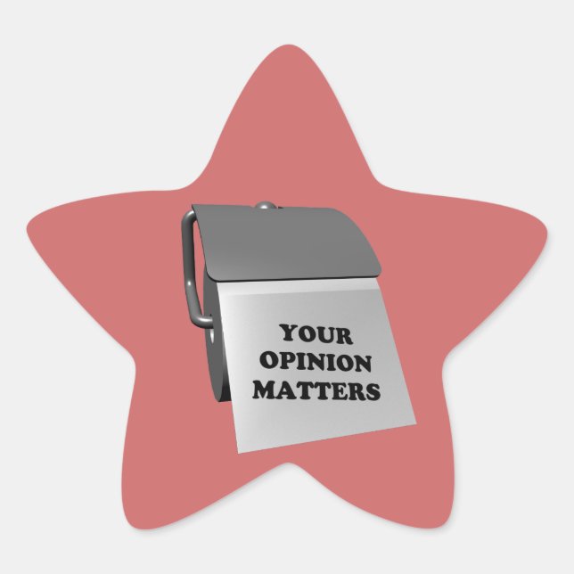Adesito Estrela Sua opinião é importante (Frente)