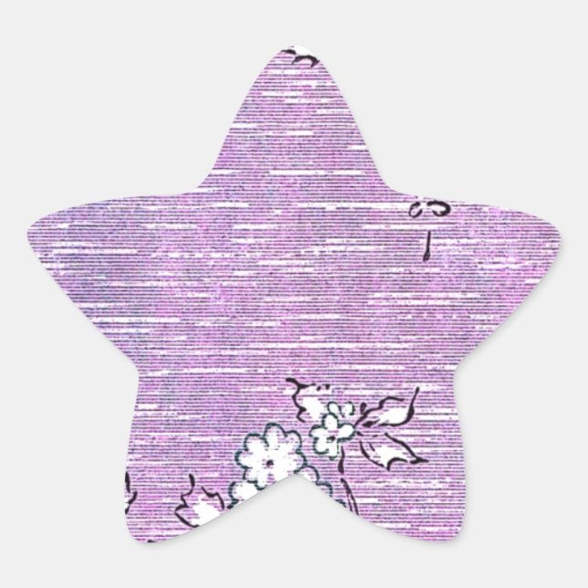Adesito Estrela "Suki" Documento de Trabalho Vintage - Roxo (Frente)