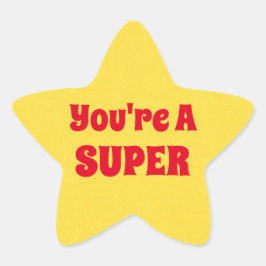 Adesito Estrela Super Star Sticker