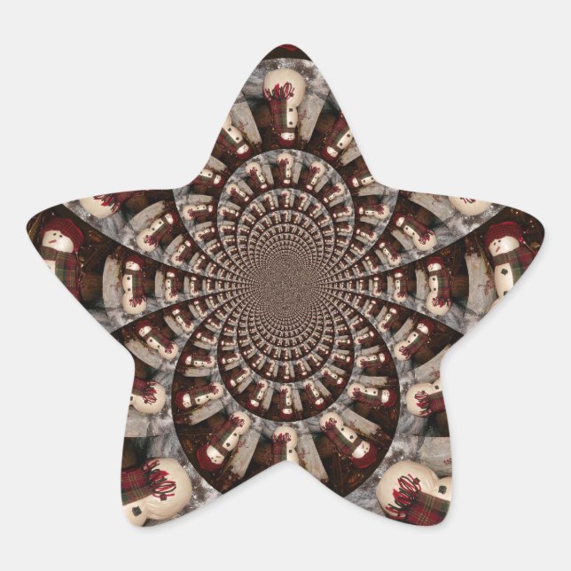 Adesito Estrela Surpreendente Snowman (Frente)