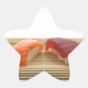 Adesito Estrela Sushi Japonês Delicioso Comida Asiática Yummy