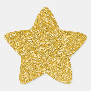 Adesito Estrela Teste padrão PURO do Splatter do OURO + seus