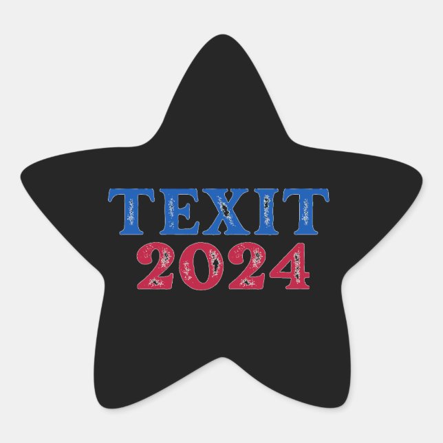 Adesito Estrela Texto 2024 Texas (Frente)