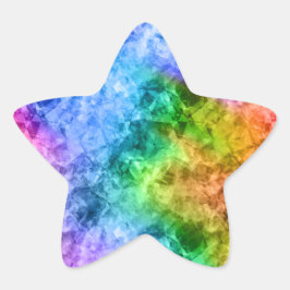 Adesito Estrela Textura Azul De Peacock Despedaçada
