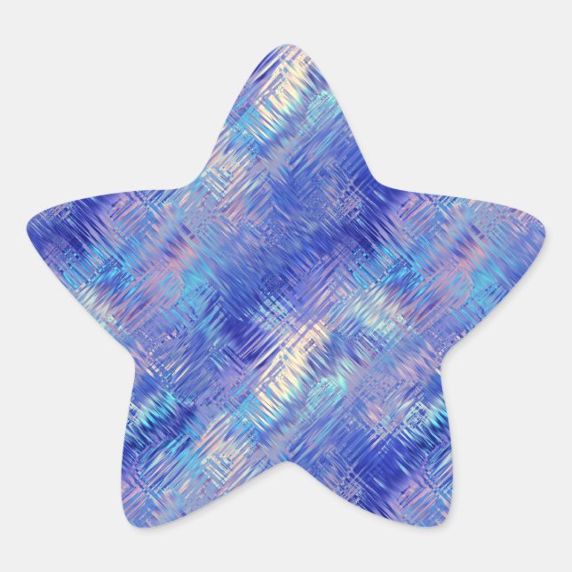 Adesito Estrela Textura Azul Escrivada (Frente)